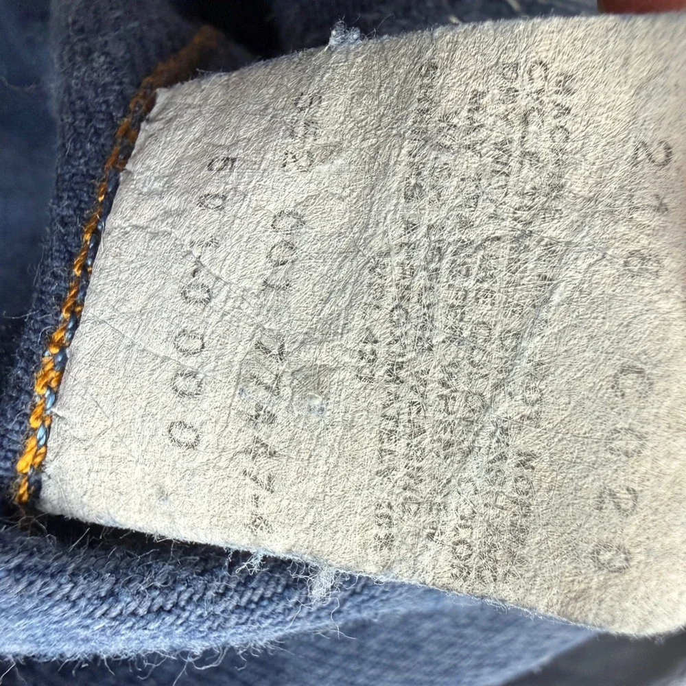 Levi's 501 Jeans Mens 36x34 Blue Vintage Made in USA Button Fly Straight Leg